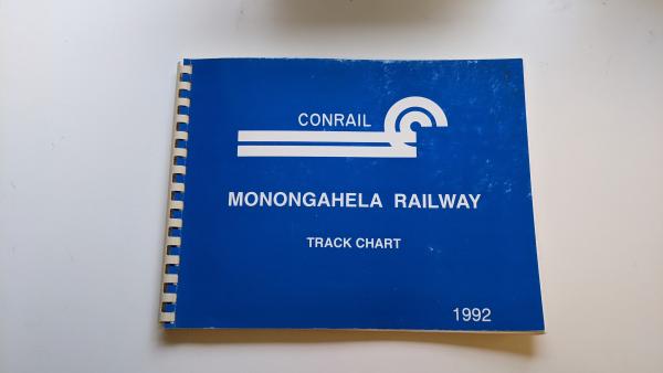 Monongahela Railway Track Charts 1992