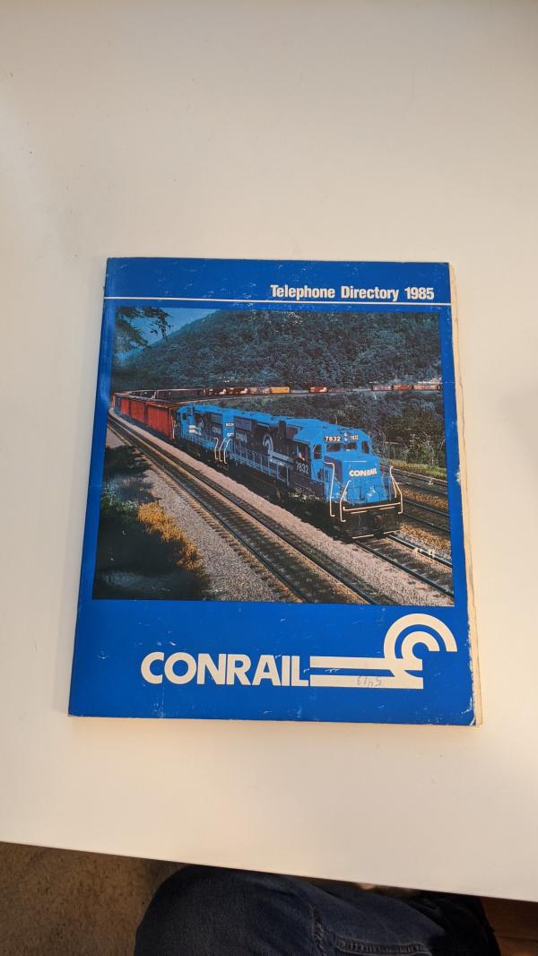 Telephone Directory 1985
