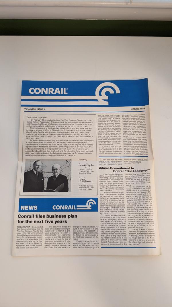 Conrail Magazine, 1978-03 (Volume 3, Issue 1 - March 1978)