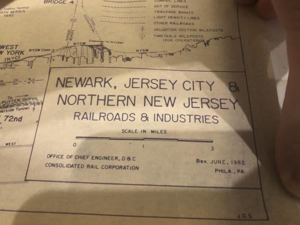 Newark, Jersey City & Northern New Jersey, June 1982