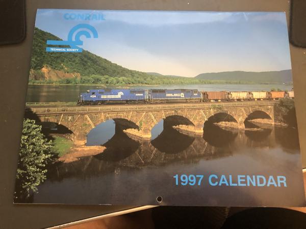 1997 Conrail Technical Society Calendar