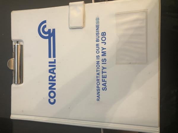 Conrail Safety clipboard (white)