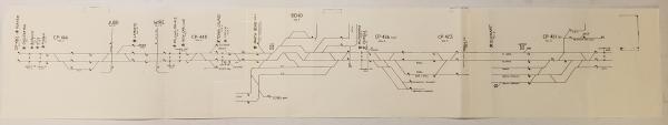 Track Chart, Elkhart MP 420 to Porter MP 482