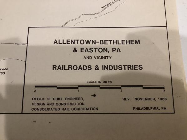 Allentown-Bethlehem & Easton and Vicinity, November 1986
