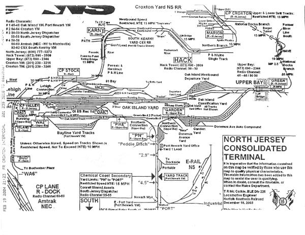 North Jersey Consolidated Terminal, December 2003
