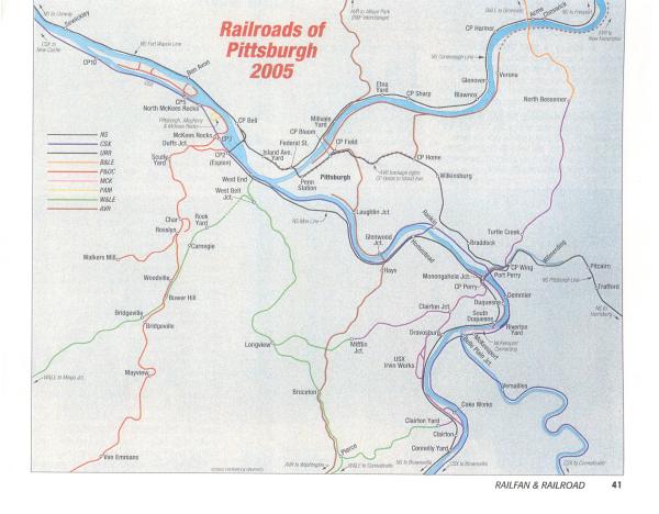Railroads of Pittsburgh 2005