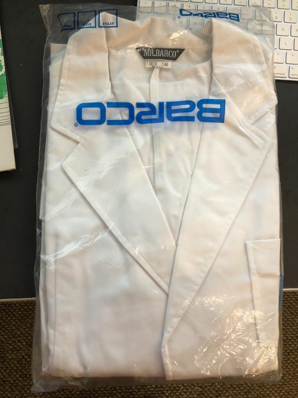 OCS chef jacket, new in packaging