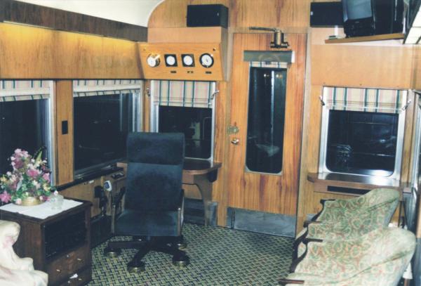 Conrail Chairman's Business Car 5 Boston - Observation Lounge