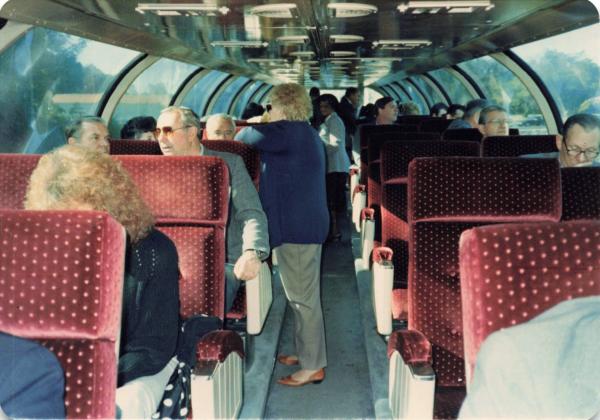 Conrail Dome Coach 55 - Dome Area