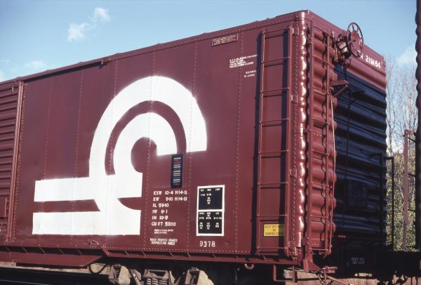 Conrail 937B boxcar 219164 with big wheel lettering