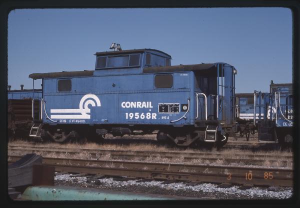 N5A Caboose 19568 in Rutherford, PA