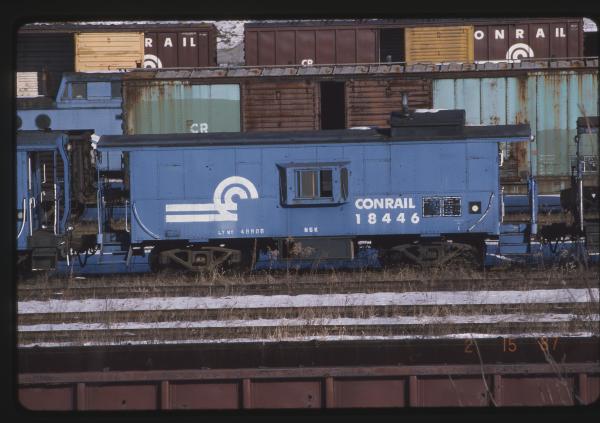 N5K Caboose 18446 in Rutherford, PA