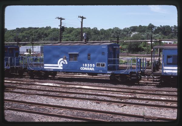 N9E Caboose 18355 in Rutherford, PA