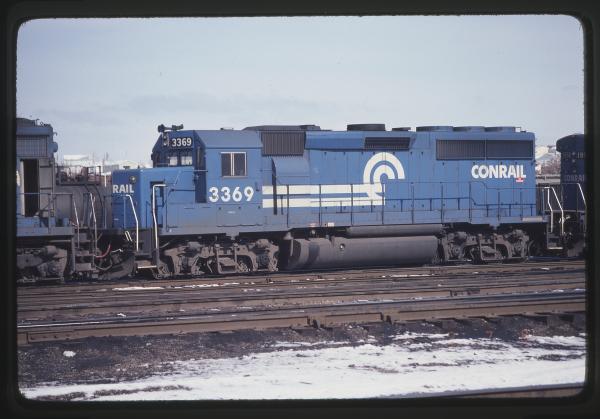 GP40-2 3369 in Rutherford, PA