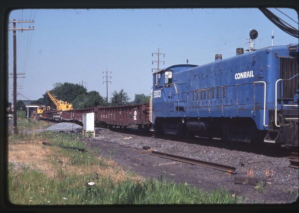 SW1200M 9303 with MoW Train in Annville, PA