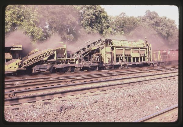 Speno Rail Train in Rutherford, PA