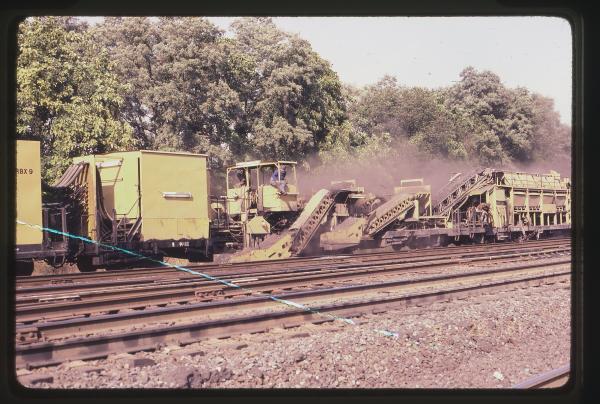 Speno Rail Train in Rutherford, PA