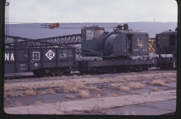 CNJ MoW Crane 252 in Reading, PA
