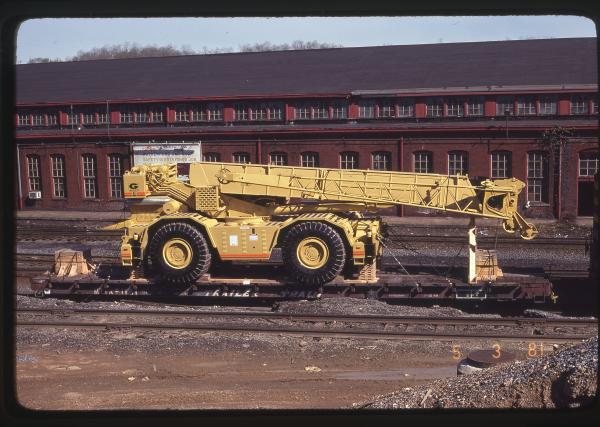 Flatcar MTTX 91161 in Rutherford, PA