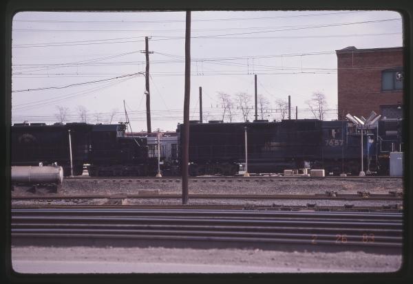 GP38 7657 in Enola, PA