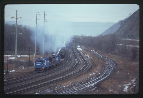 GP38 7757 in Rockville, PA