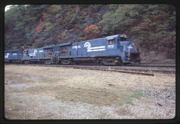 B23-7s 1913 and 1917 at Horseshoe Curve