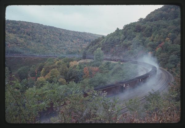 Coal Train at Horseshoe Curve