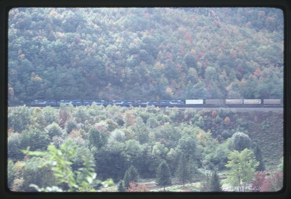 Conrail at Horseshoe Curve