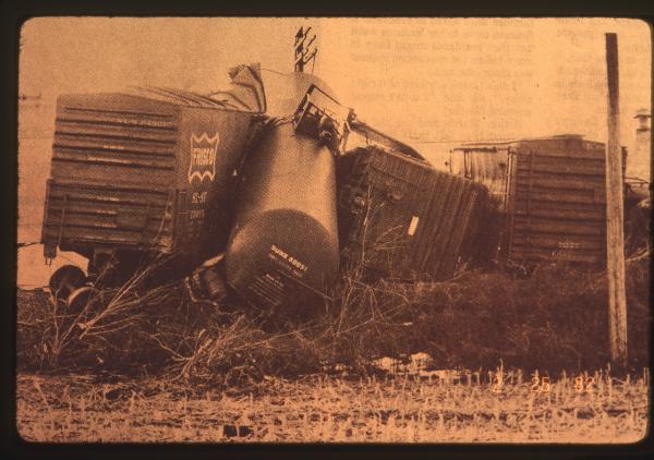 Wreck in Prescott, PA