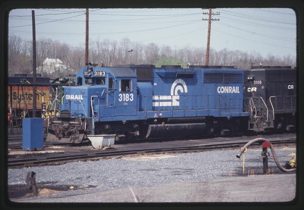 GP40 3183 in Rutherford, PA
