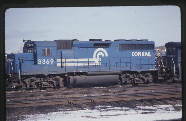 GP40-2 3369 in Rutherford, PA