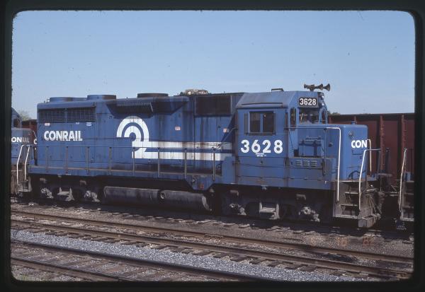 GP35 3628 in Rutherford, PA
