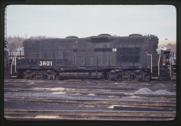 GP9B 3801 in Rutherford, PA