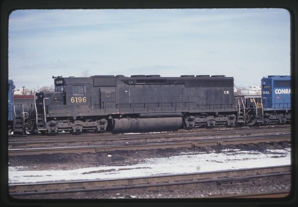 SD45 6196 in Rutherford, PA