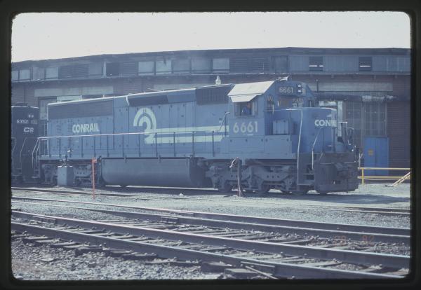 SD45-2 6661 in Harrisburg, PA