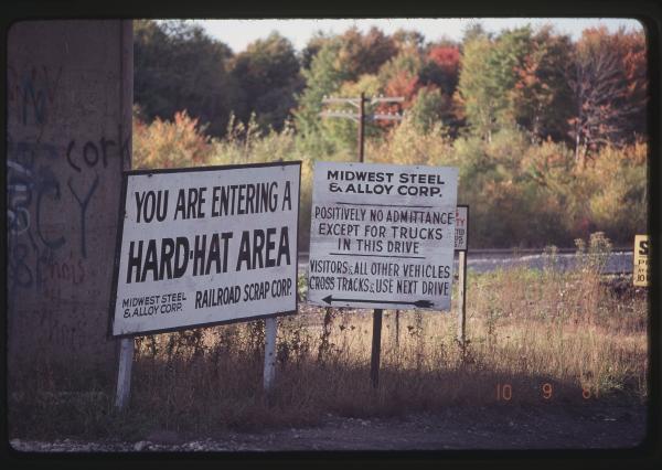 Midwest Steel & Alloy Corp. sign in Farrell, PA