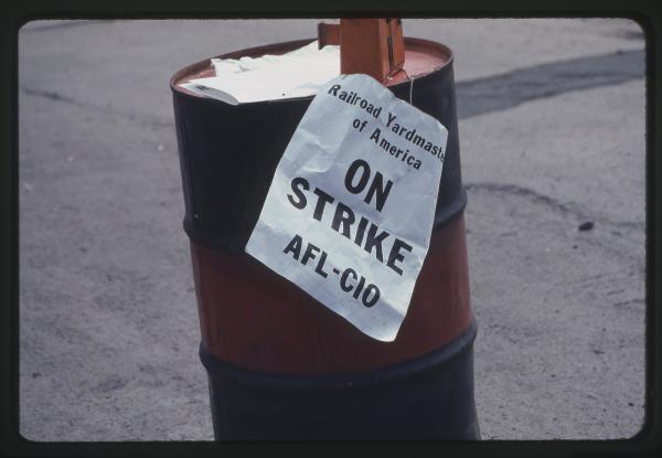Strike Poster in Harrisburg, PA