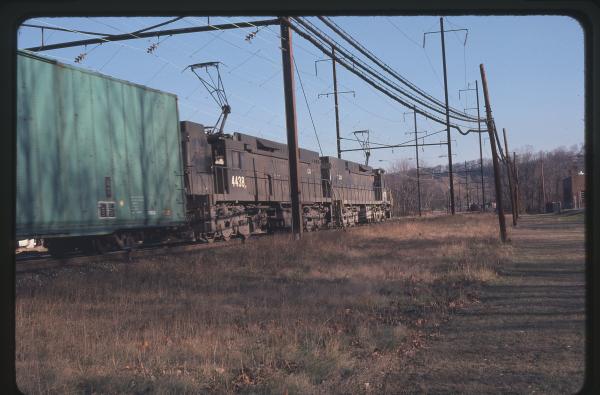 E44s 4438 and 4452 in Columbia, PA