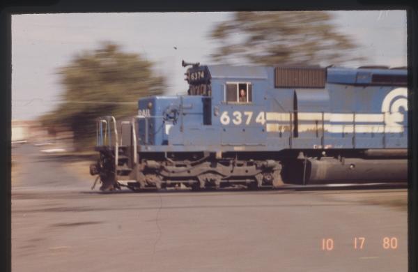 SD40-2 6374 in Columbia, PA