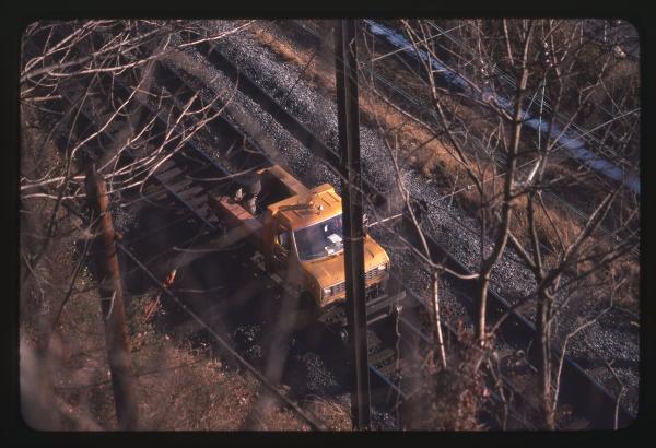 MoW Truck on the Port Road at West Harbor
