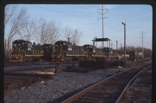 SW1001s 9411, 9402, 9403, and 9404 in Lebanon, PA