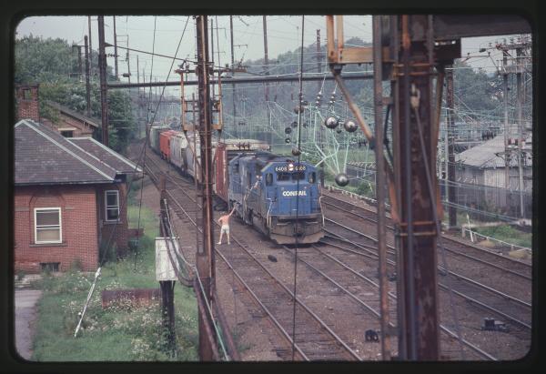 SD40-2 6408 and U30B 2836 in Parkesburg, PA