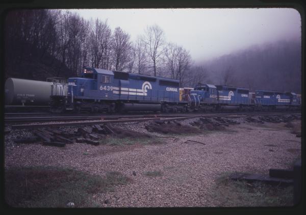 SD40-2s 6439, 6434, and 6433 at Horseshoe Curve
