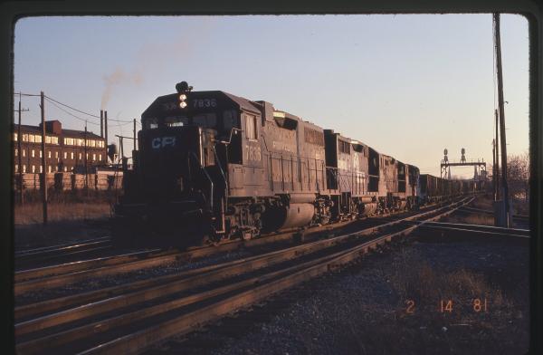 GP38 7836 in Hagerstown, MD