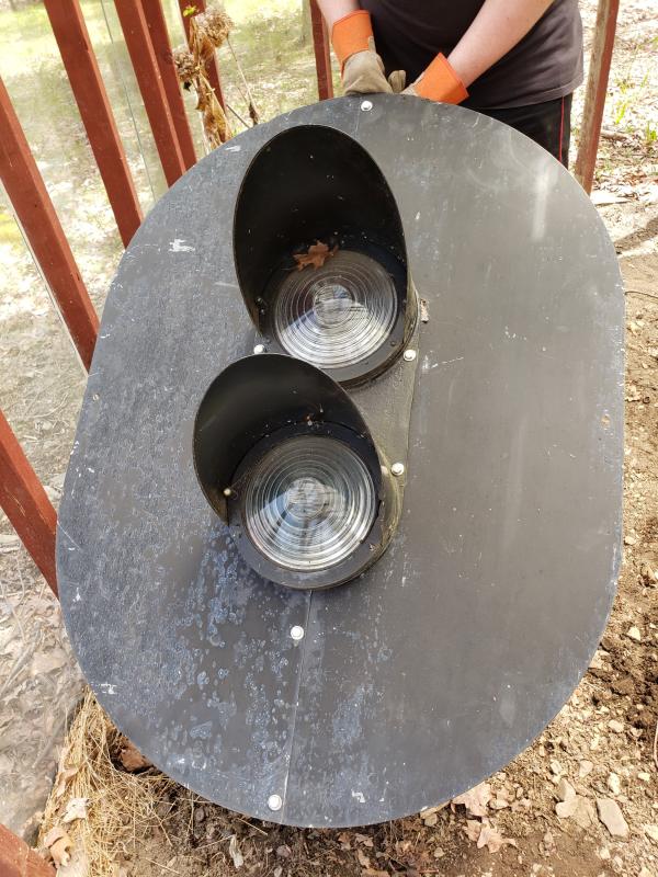 Former DL&W signal, sign, and mast