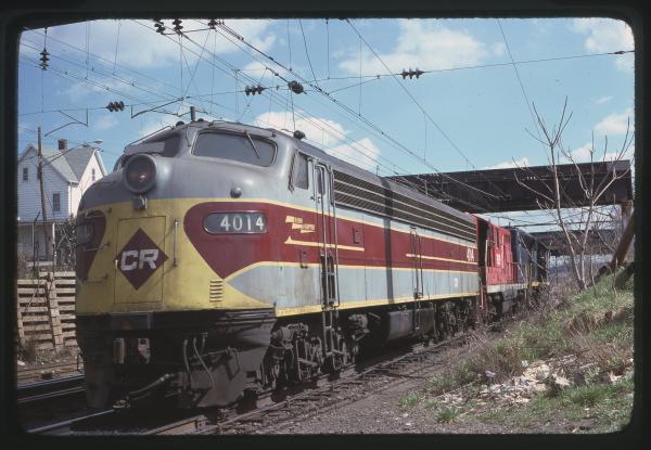 Photo of EMD E8 4014 in South Amboy NJ