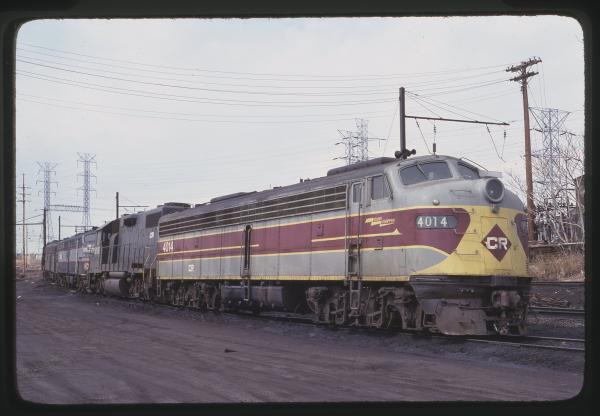 Photo of EMD E8 4014 in South Amboy NJ