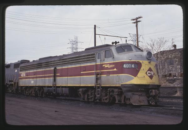 Photo of EMD E8 4014 in South Amboy NJ