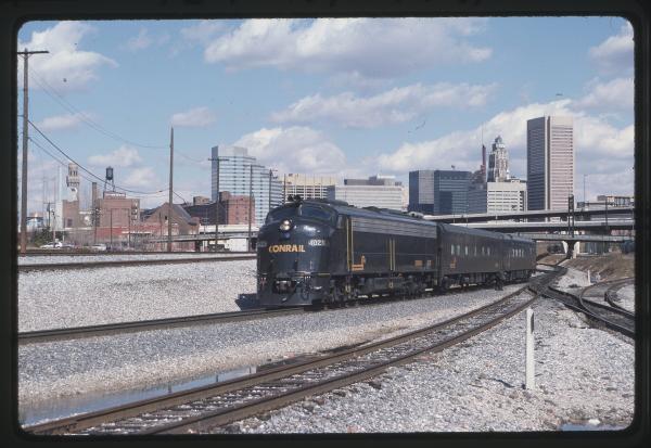 Photo of EMD E8 4021 in Baltimore MD