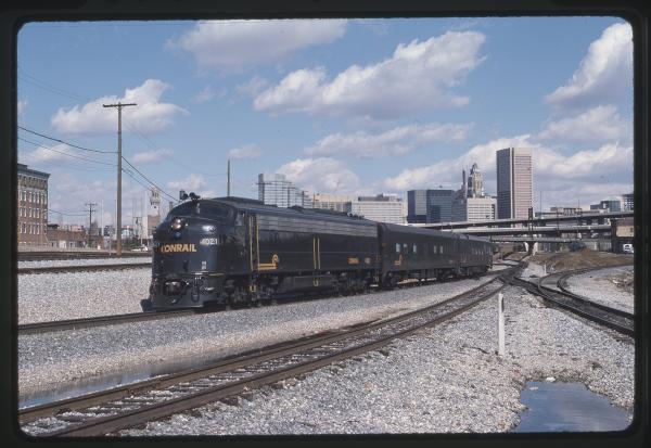 Photo of EMD E8 4021 in Baltimore MD